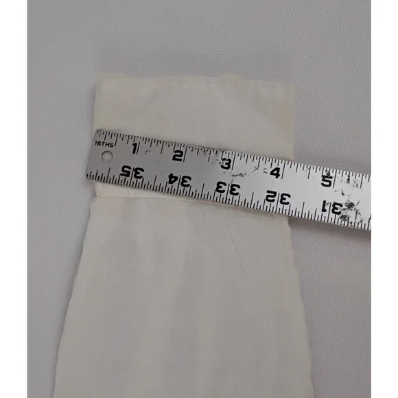 Athleta Linen Long and Lean Shirt Women's M White NWT #J5329 - Picture 14 of 15